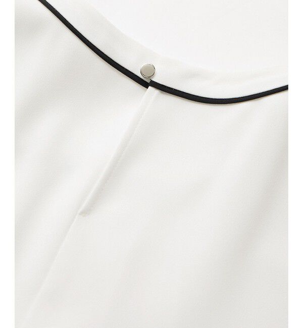 Rope&rsquo;Picnic「【WEB限定サイズ】配色アソートフロントタックブラウス」|シャツ・ブラウス|