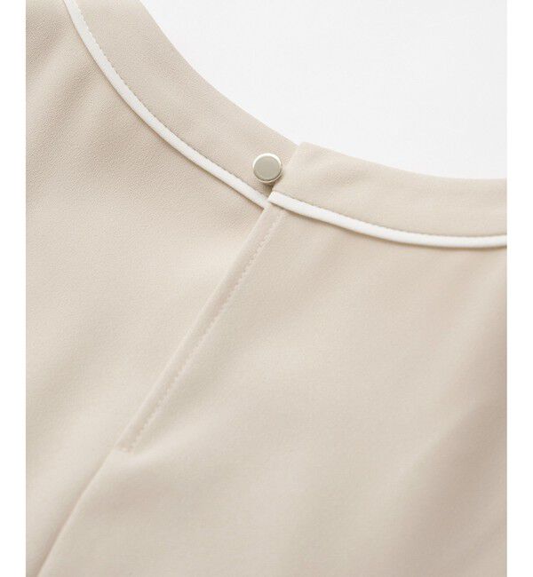 Rope&rsquo;Picnic「【WEB限定サイズ】配色アソートフロントタックブラウス」|シャツ・ブラウス|