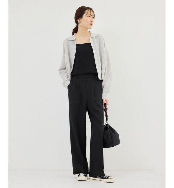 Rope&rsquo;Picnic「スクエアネックニットタンクトップ」|タンクトップ|