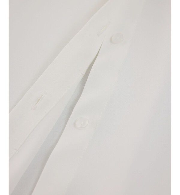 Rope&rsquo;Picnic「配色ダブルカラーブラウス」|シャツ・ブラウス|