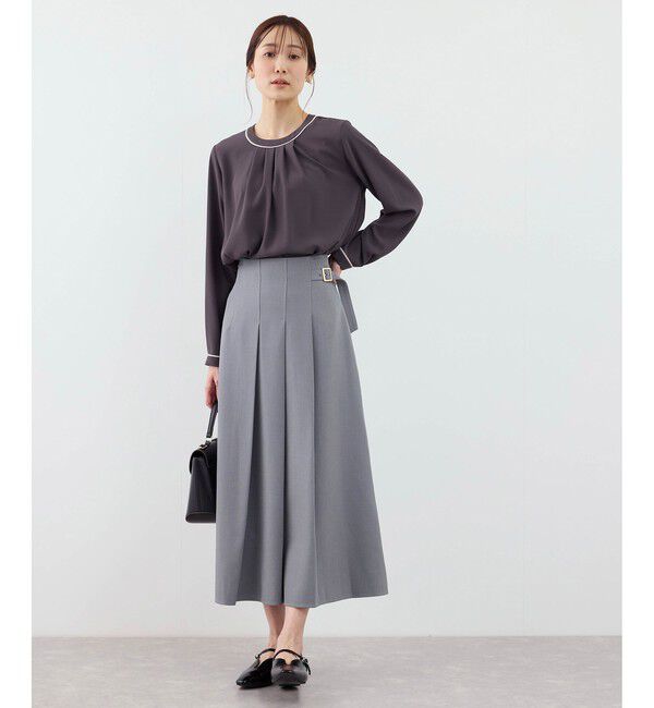 Rope&rsquo;Picnic「クリアツイルタックキルトスカート/セレモニー・セットアップ対応」|スカート|