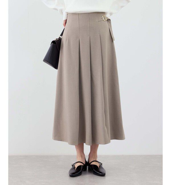 Rope&rsquo;Picnic「クリアツイルタックキルトスカート/セレモニー・セットアップ対応」|スカート|