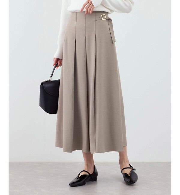 Rope&rsquo;Picnic「クリアツイルタックキルトスカート/セレモニー・セットアップ対応」|スカート|