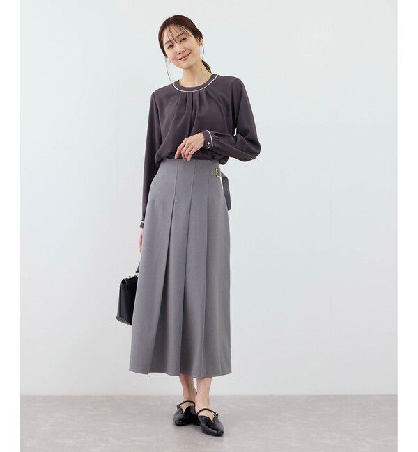 Rope&rsquo;Picnic「クリアツイルタックキルトスカート/セレモニー・セットアップ対応」|スカート|