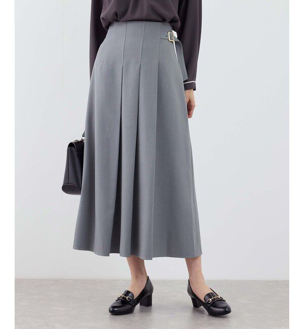 Rope&rsquo;Picnic「クリアツイルタックキルトスカート/セレモニー・セットアップ対応」|スカート|