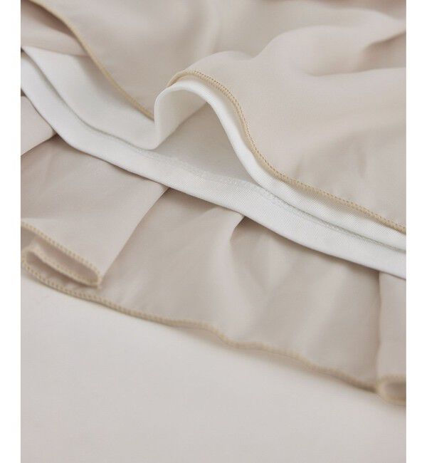 Rope&rsquo;Picnic「シャーリングビスチェ風ドッキングロングスリーブカットソー/リンクコーデ」|Tシャツ・カットソー|