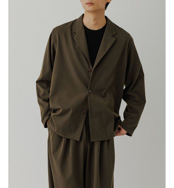 ADAM ET ROPE'「4WAY ストレッチ ツイル イージー ジャケット / セットアップ対応」|テーラードジャケット|