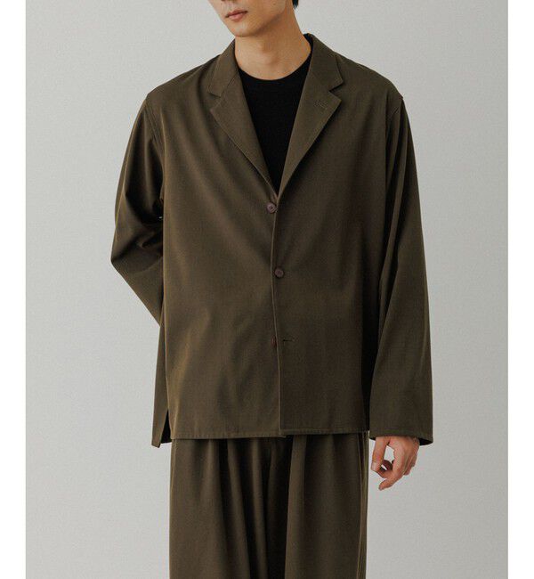 ADAM ET ROPE'「4WAY ストレッチ ツイル イージー ジャケット / セットアップ対応」|テーラードジャケット|
