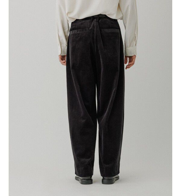 ADAM ET ROPE'「コーデュロイ バギー スラックス」|チノ|