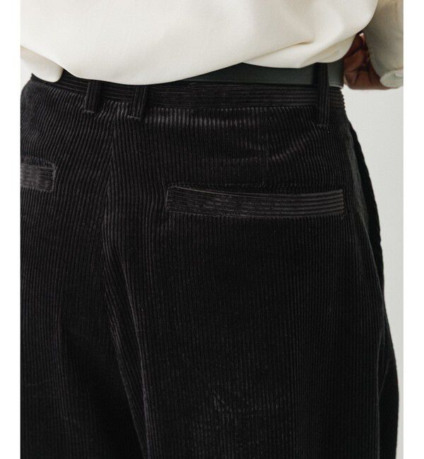 ADAM ET ROPE'「コーデュロイ バギー スラックス」|チノ|