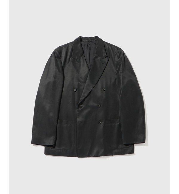 ADAM ET ROPE'「キュプラコットン　ダブルブレストジャケット」|テーラードジャケット|