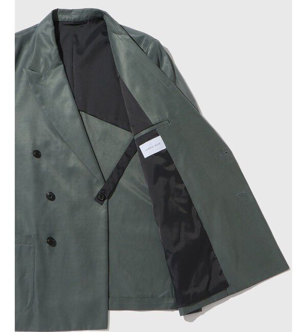 ADAM ET ROPE'「キュプラコットン　ダブルブレストジャケット」|テーラードジャケット|