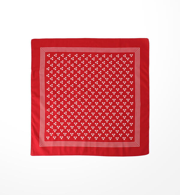 LABOUR AND WAIT「【LABOUR AND WAIT】THREE SPOT HANDKERCHIEF RED」|タオル|