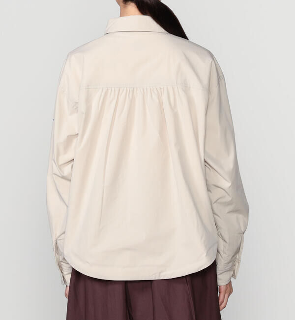 ORCIVAL「ORCIVAL | ポリタイプライター シャツジャケット WOMEN」|シャツ・ブラウス|