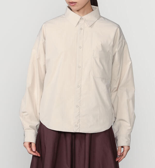 ORCIVAL「ORCIVAL | ポリタイプライター シャツジャケット WOMEN」|シャツ・ブラウス|