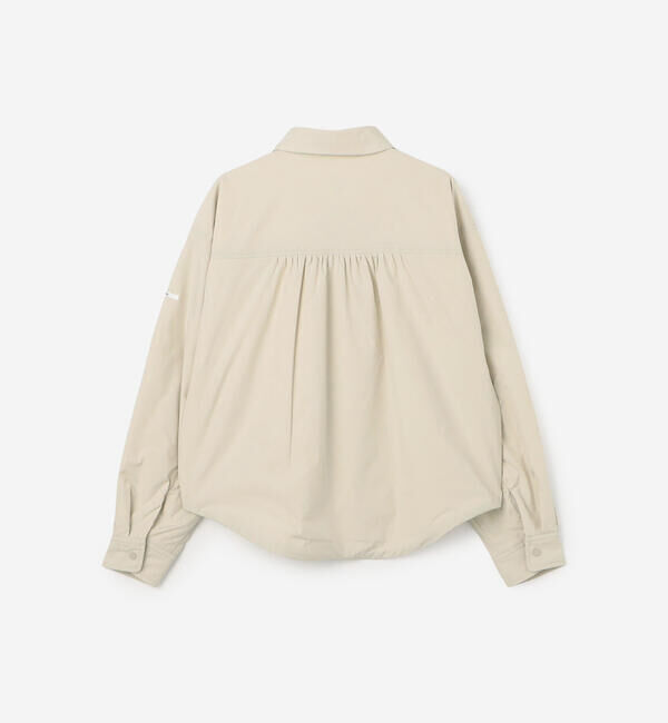 ORCIVAL「ORCIVAL | ポリタイプライター シャツジャケット WOMEN」|シャツ・ブラウス|