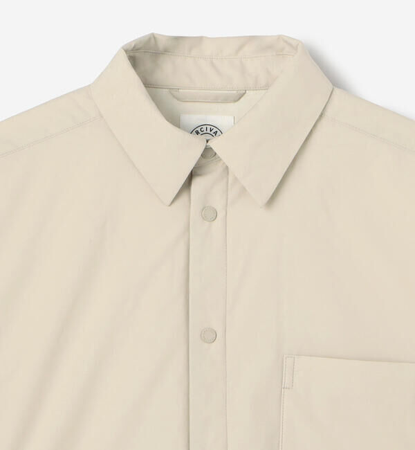 ORCIVAL「ORCIVAL | ポリタイプライター シャツジャケット WOMEN」|シャツ・ブラウス|