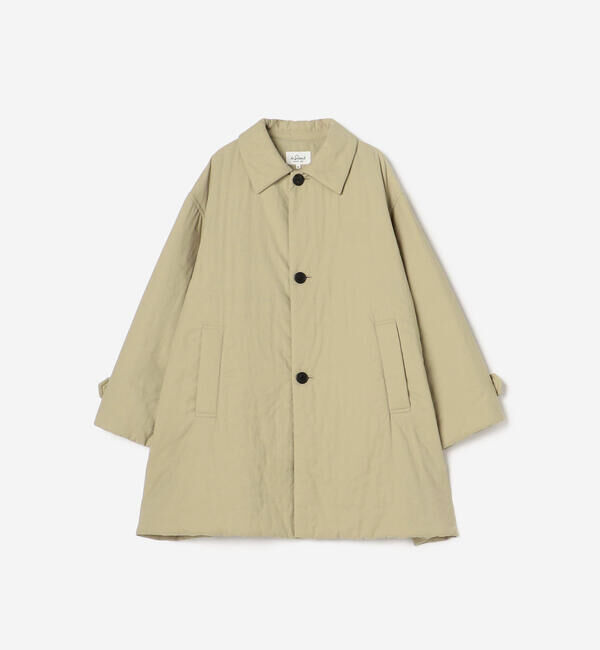 LE GLAZIK「LE GLAZIK | ナイロンツイル ショートコート WOMEN」|ダウン|