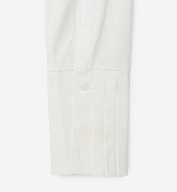  「eunoia | フリルカラー 長袖シャツ WOMEN」|シャツ・ブラウス|