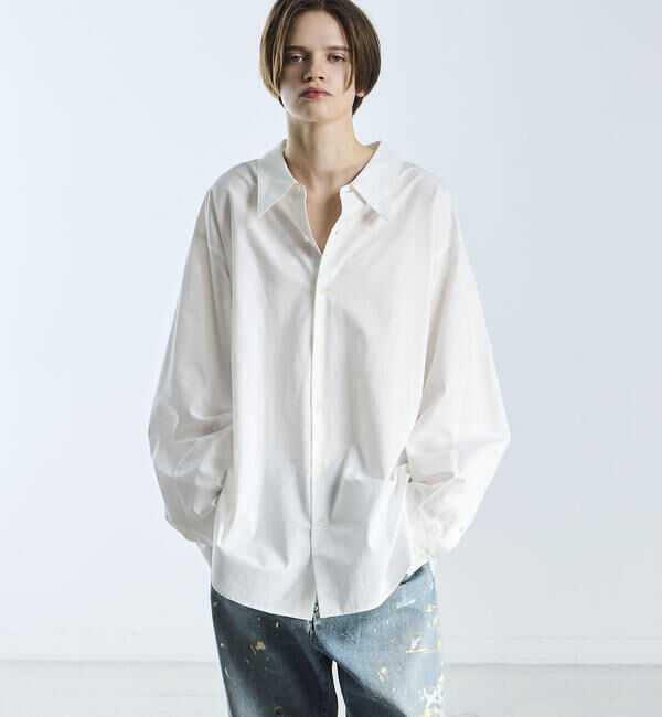  「SOPHIE TALKS ABOUT THE WEATHER | オーバーサイズシャツ WOMEN」|シャツ・ブラウス|