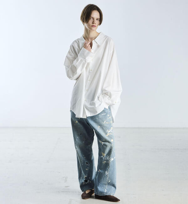  「SOPHIE TALKS ABOUT THE WEATHER | オーバーサイズシャツ WOMEN」|シャツ・ブラウス|