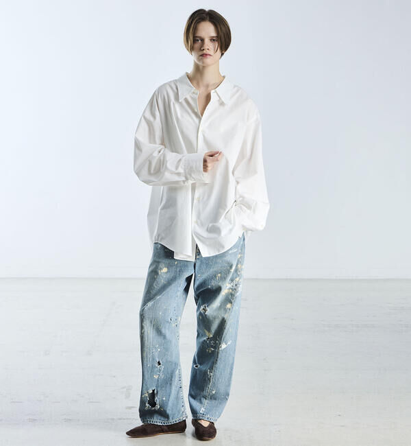  「SOPHIE TALKS ABOUT THE WEATHER | オーバーサイズシャツ WOMEN」|シャツ・ブラウス|