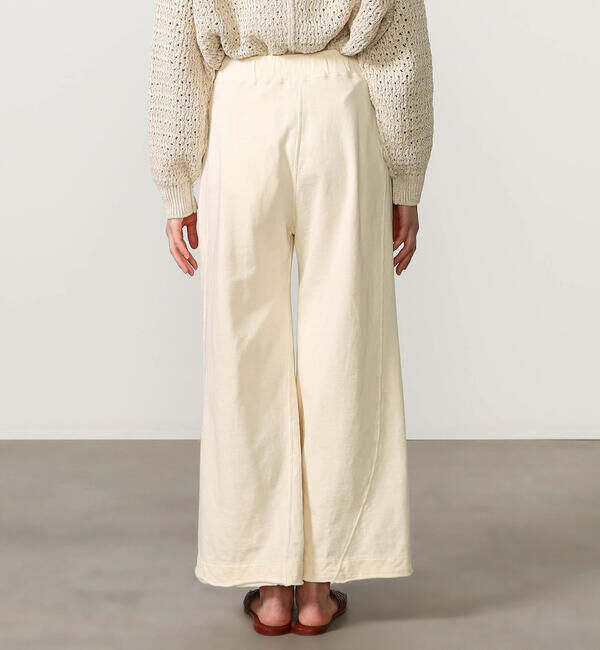 UNFIL「UNFIL | コットンテリー ワイドスウェットパンツ WOMEN」|その他|