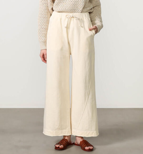 UNFIL「UNFIL | コットンテリー ワイドスウェットパンツ WOMEN」|その他|