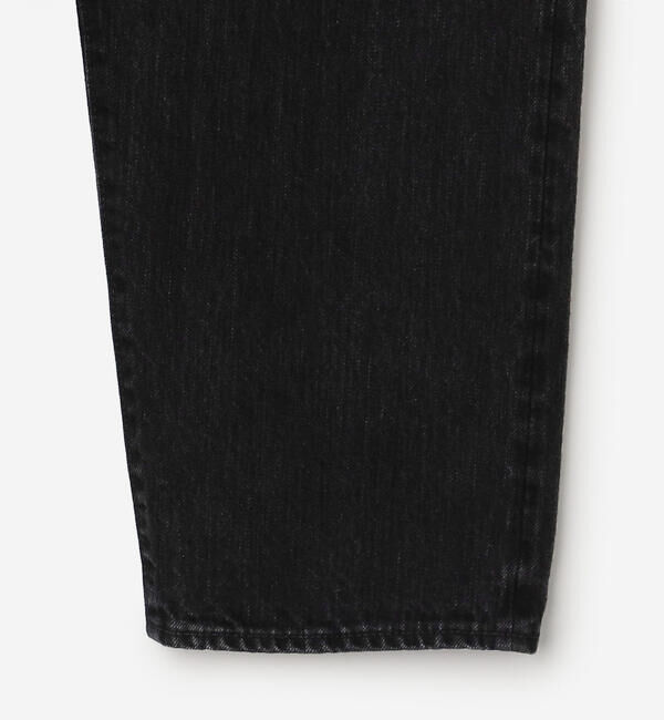  「SCYE BASICS | セルビッチ ワイドデニム Black WOMEN」|デニム|