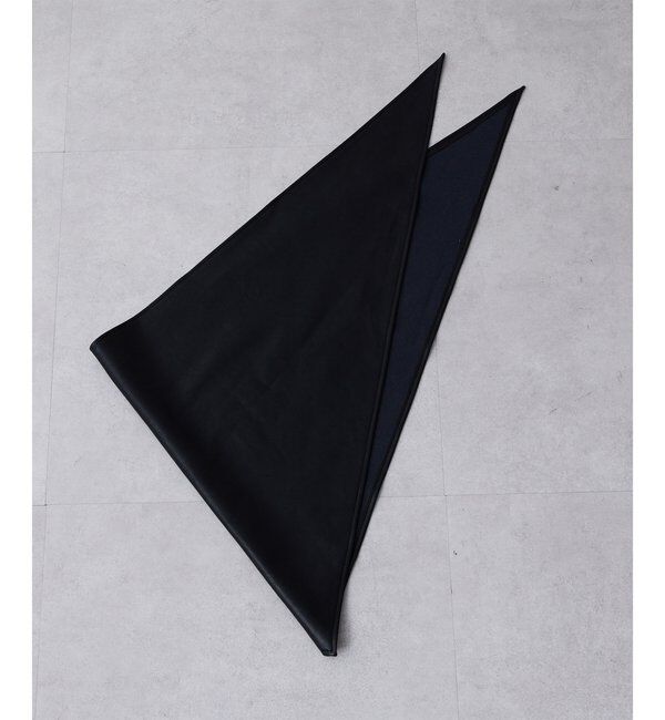 THE PAUSE「【THE PAUSE】フェイクレザースカーフ」|バンダナ・スカーフ|