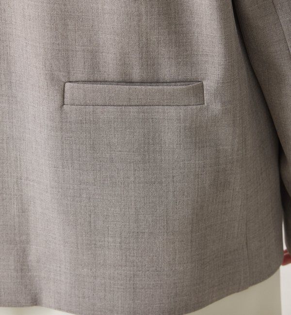  「ストレッチシャークスキンジャケット」|テーラードジャケット|