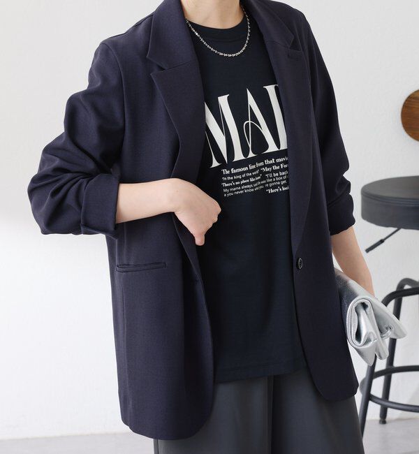  「ストレッチシャークスキンジャケット」|テーラードジャケット|