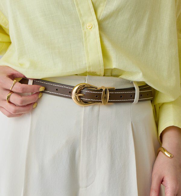  「リバーシルステッチベルト」|ベルト|