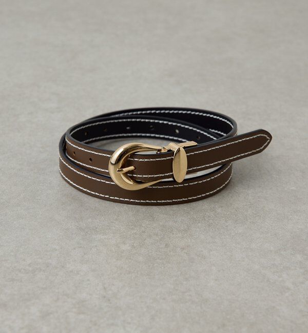  「リバーシルステッチベルト」|ベルト|