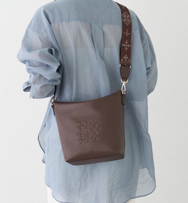  「《WEB限定》スタンダードミニショルダーバッグ <エンボスモノグラム>」|ショルダー・メッセンジャー|