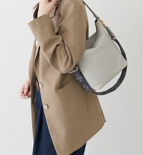  「《WEB限定》スタンダードミニショルダーバッグ <エンボスモノグラム>」|ショルダー・メッセンジャー|