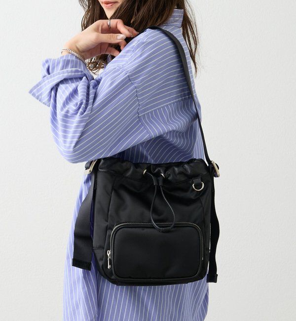  「《インフルエンサースタッフ企画》マルチショルダーバッグ」|ショルダー・メッセンジャー|ブラック