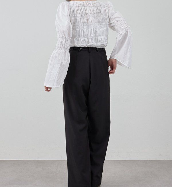  「シャーリングブラウス」|シャツ・ブラウス|