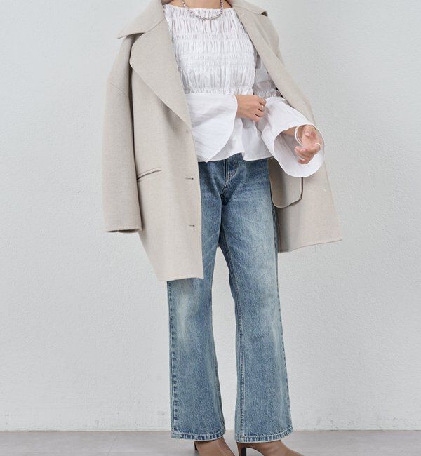  「シャーリングブラウス」|シャツ・ブラウス|