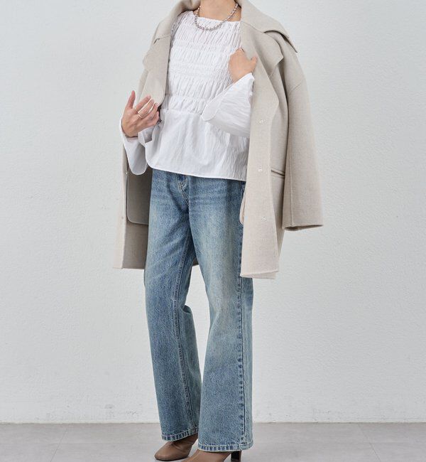  「シャーリングブラウス」|シャツ・ブラウス|