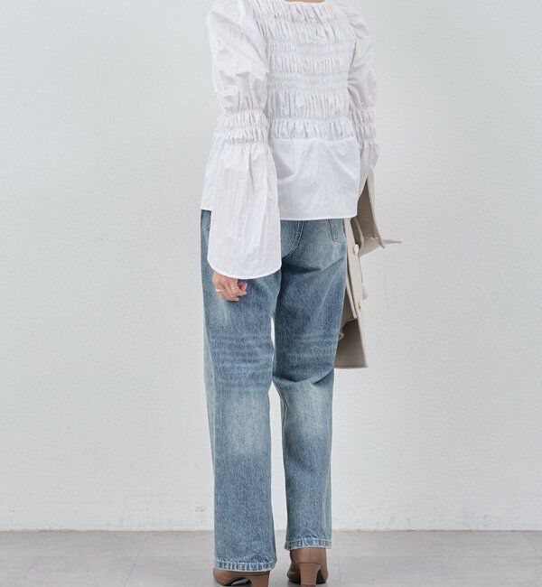  「シャーリングブラウス」|シャツ・ブラウス|