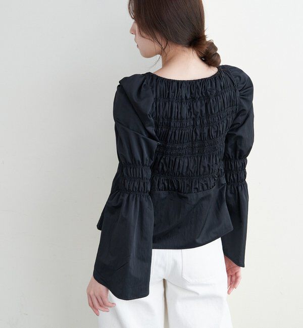  「シャーリングブラウス」|シャツ・ブラウス|