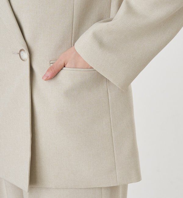  「【セットアップ対応】トロテーラードジャケット」|テーラードジャケット|