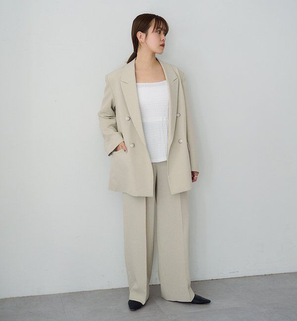  「【セットアップ対応】トロテーラードジャケット」|テーラードジャケット|