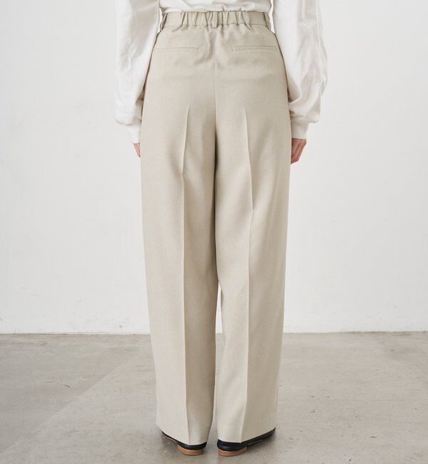  「【セットアップ対応】トロタックワイドパンツ」|チノ|