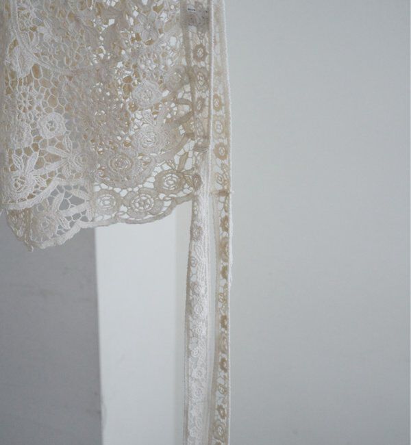  「【26SS予約】レースショール」|バンダナ・スカーフ|