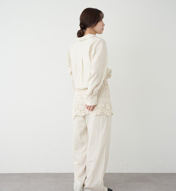  「【26SS予約】オープンカラーシャツ」|シャツ・ブラウス|