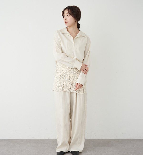  「【26SS予約】オープンカラーシャツ」|シャツ・ブラウス|