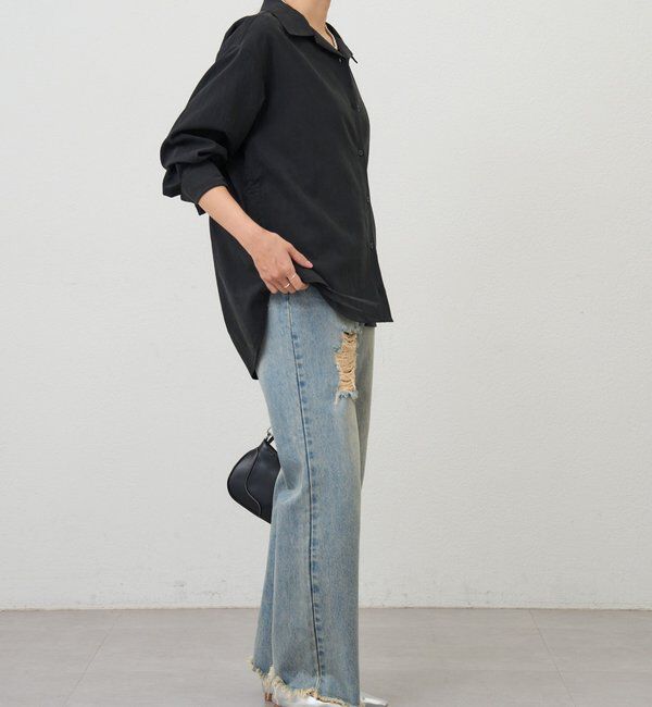  「【26SS予約】オープンカラーシャツ」|シャツ・ブラウス|