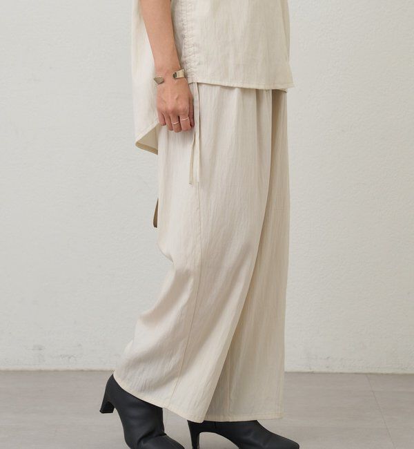  「【26SS予約】3タックイージーパンツ」|チノ|